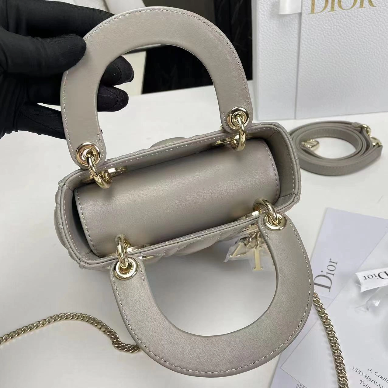 D*ior Handbag Top Quality HT 20231016-68 17*15*7 cm WeatherProof 7687
