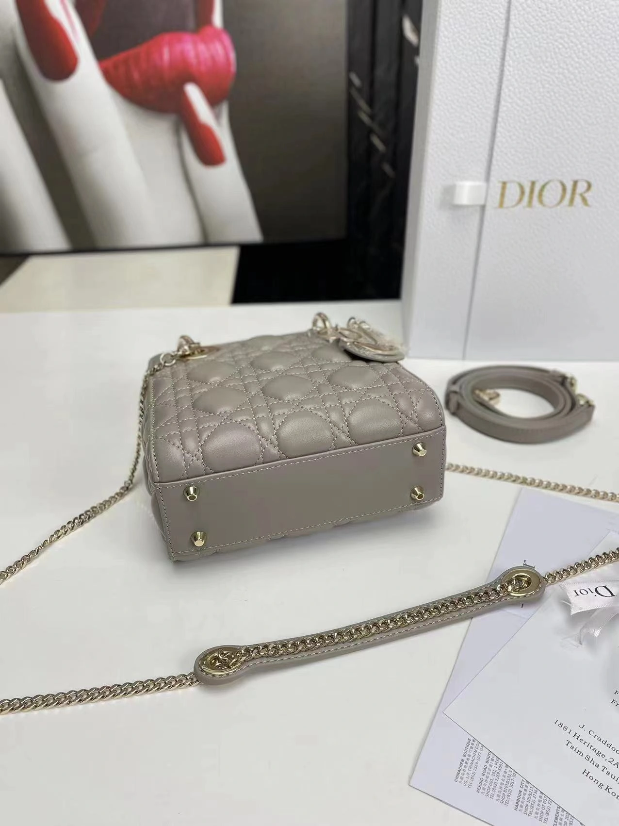 D*ior Handbag Top Quality HT 20231016-68 17*15*7 cm WeatherProof 7687