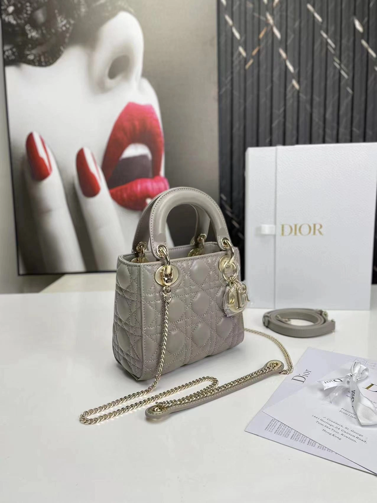 D*ior Handbag Top Quality HT 20231016-68 17*15*7 cm WeatherProof 7687