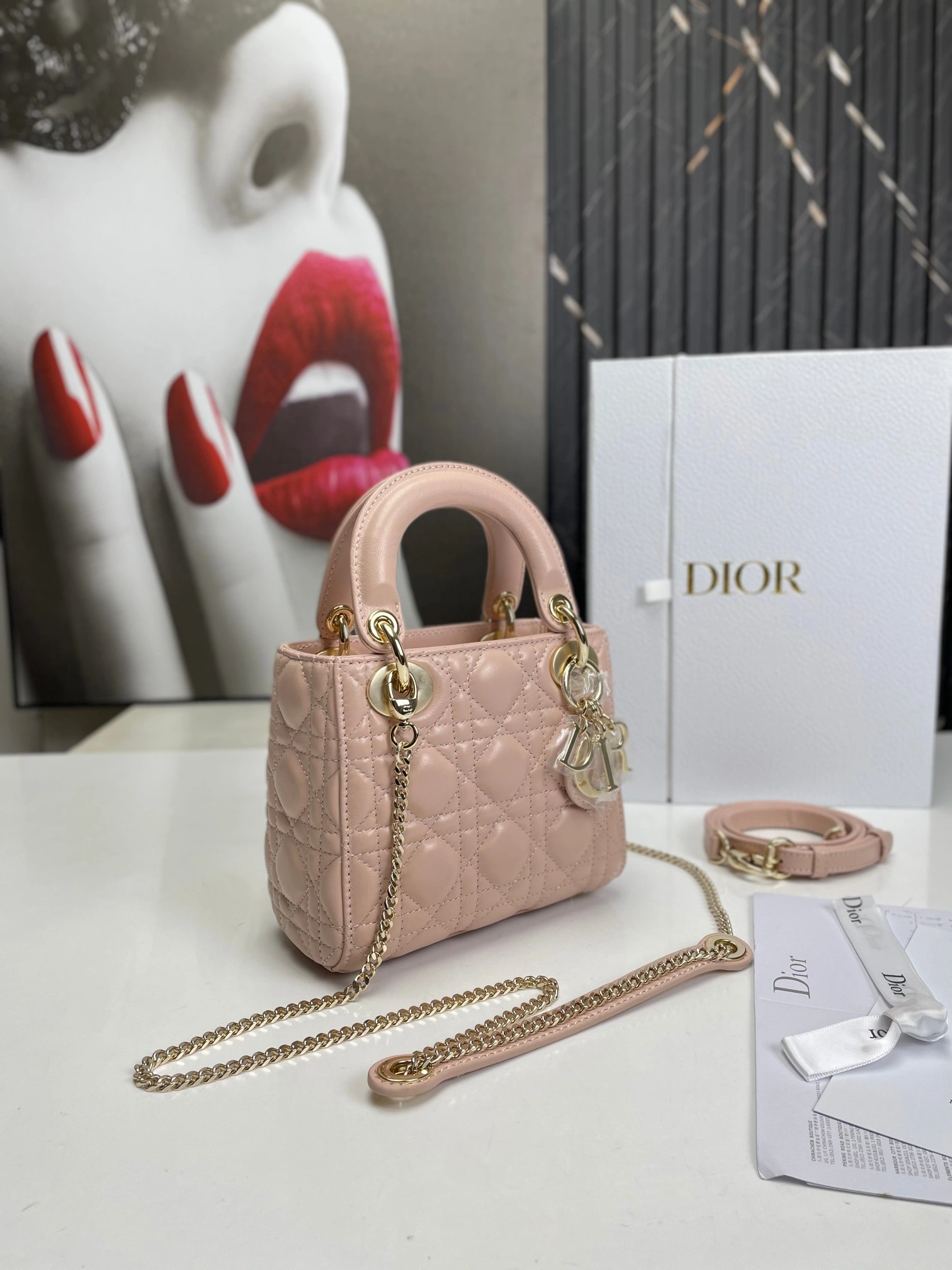 D*ior Handbag Top Quality HT 20231016-71 17*15*7 cm Efficient 7683