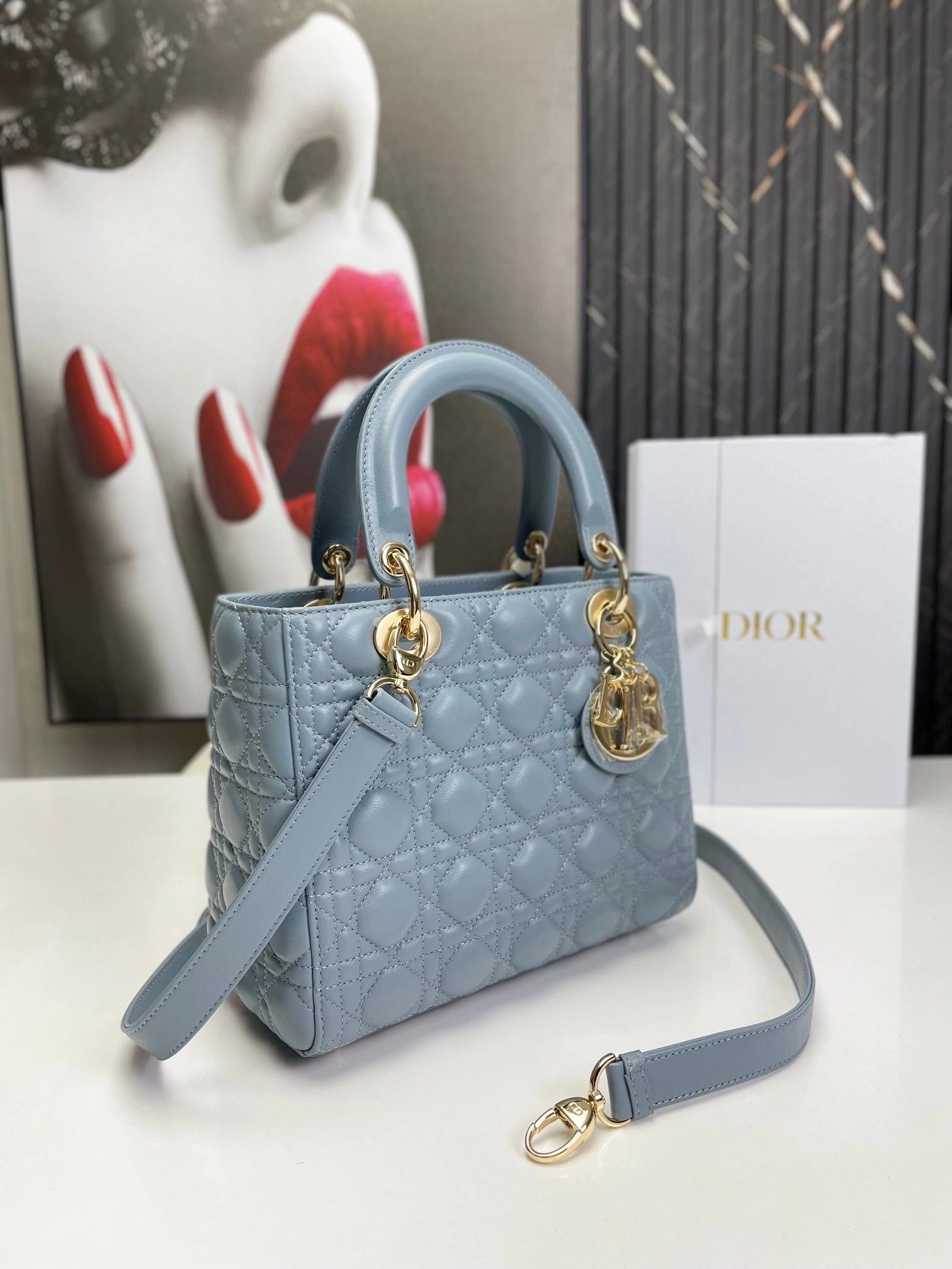 D*ior Handbag Top Quality HT 20231016-76 17*15*7 cm Contemporary 7680
