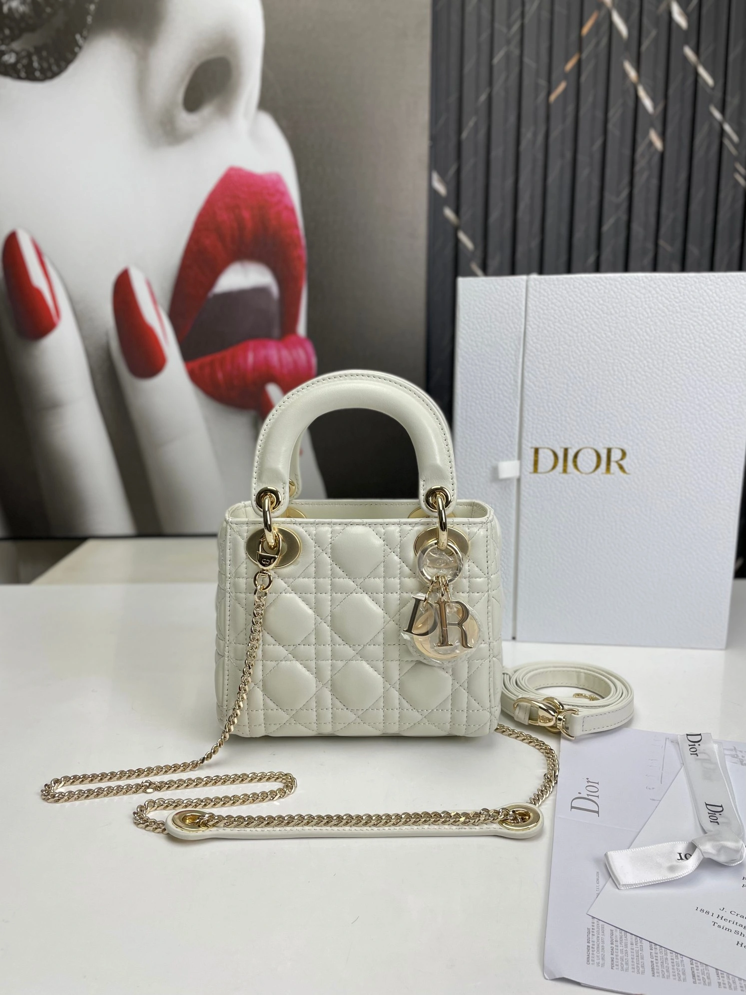 Stylish D*ior Handbag Top Quality HT 20231016-77 17*15*7 cm 7679