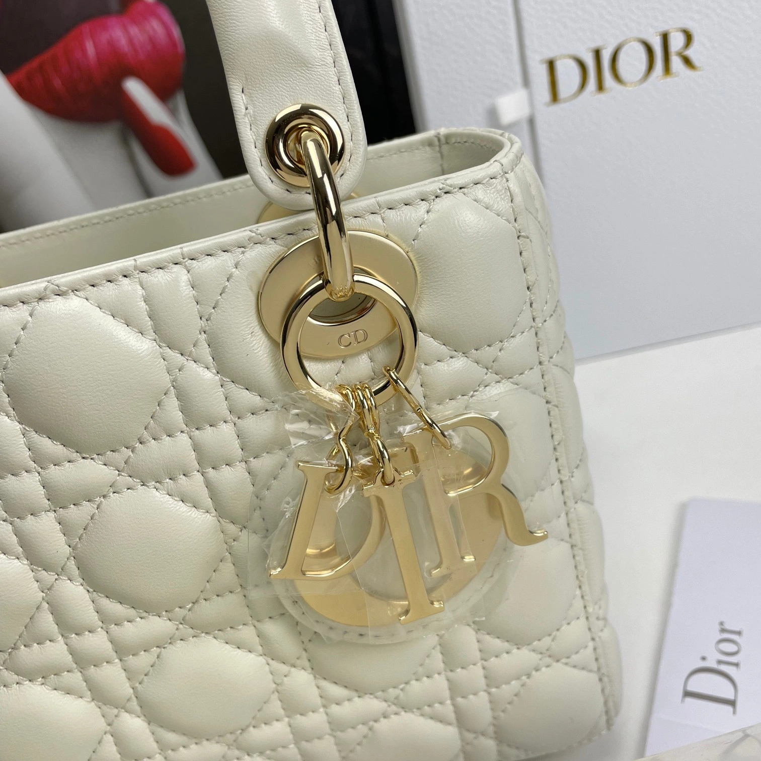 D*ior Handbag Top Quality HT 20231016-78 17*15*7 cm Compact 7678