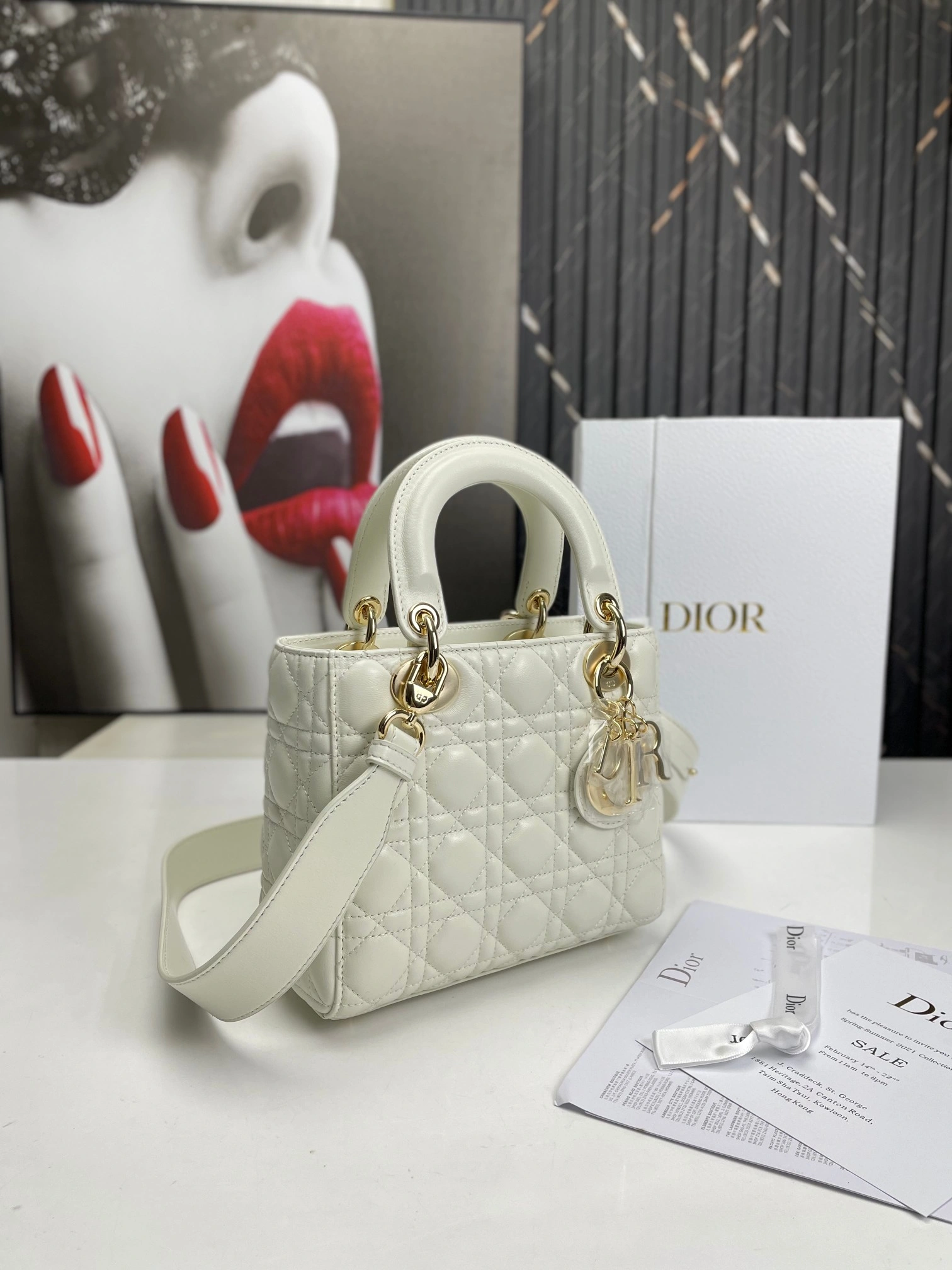 D*ior Handbag Top Quality HT 20231016-78 17*15*7 cm Compact 7678