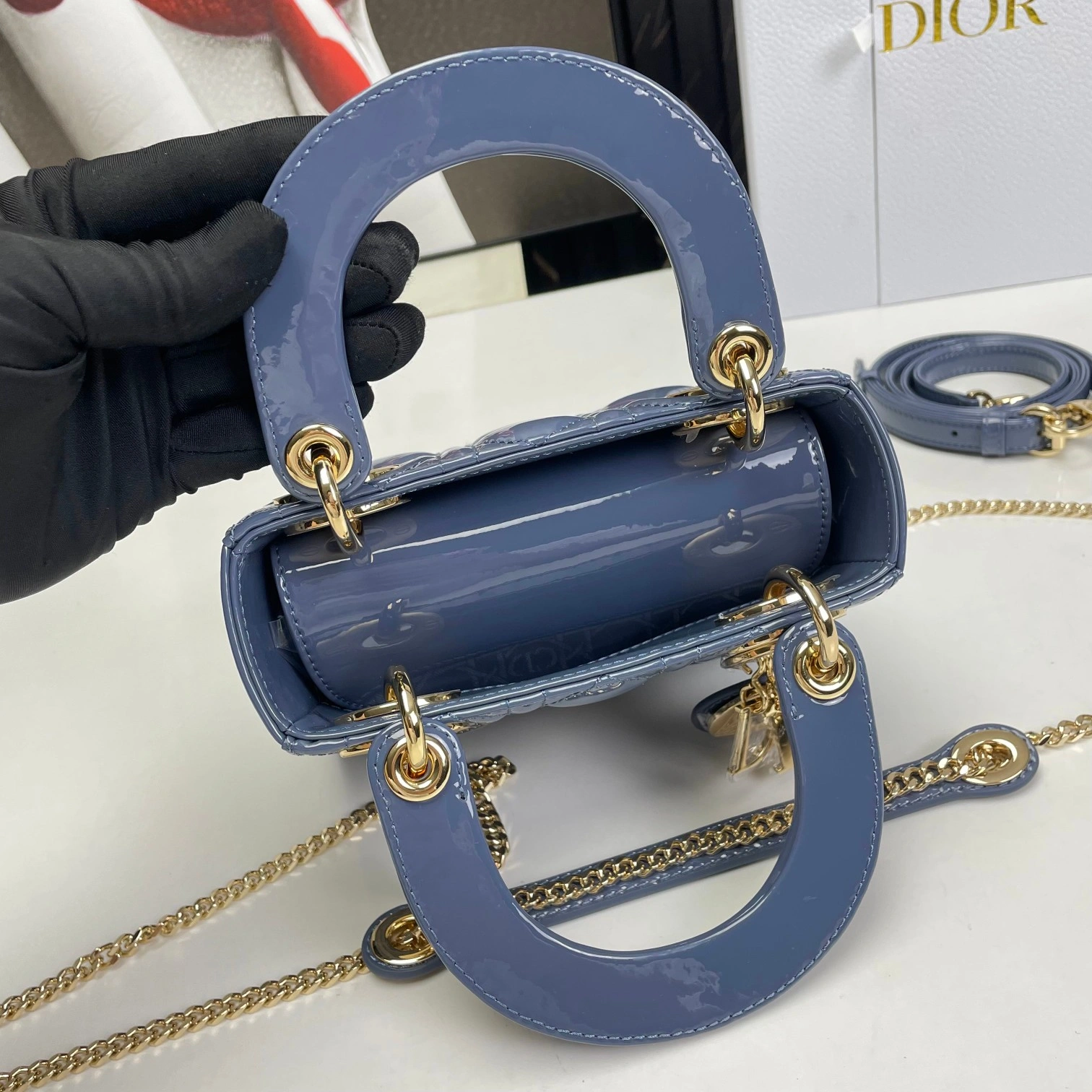 D*ior Handbag Top Quality HT 20231017-1 17*15*7 CM Compact 7673