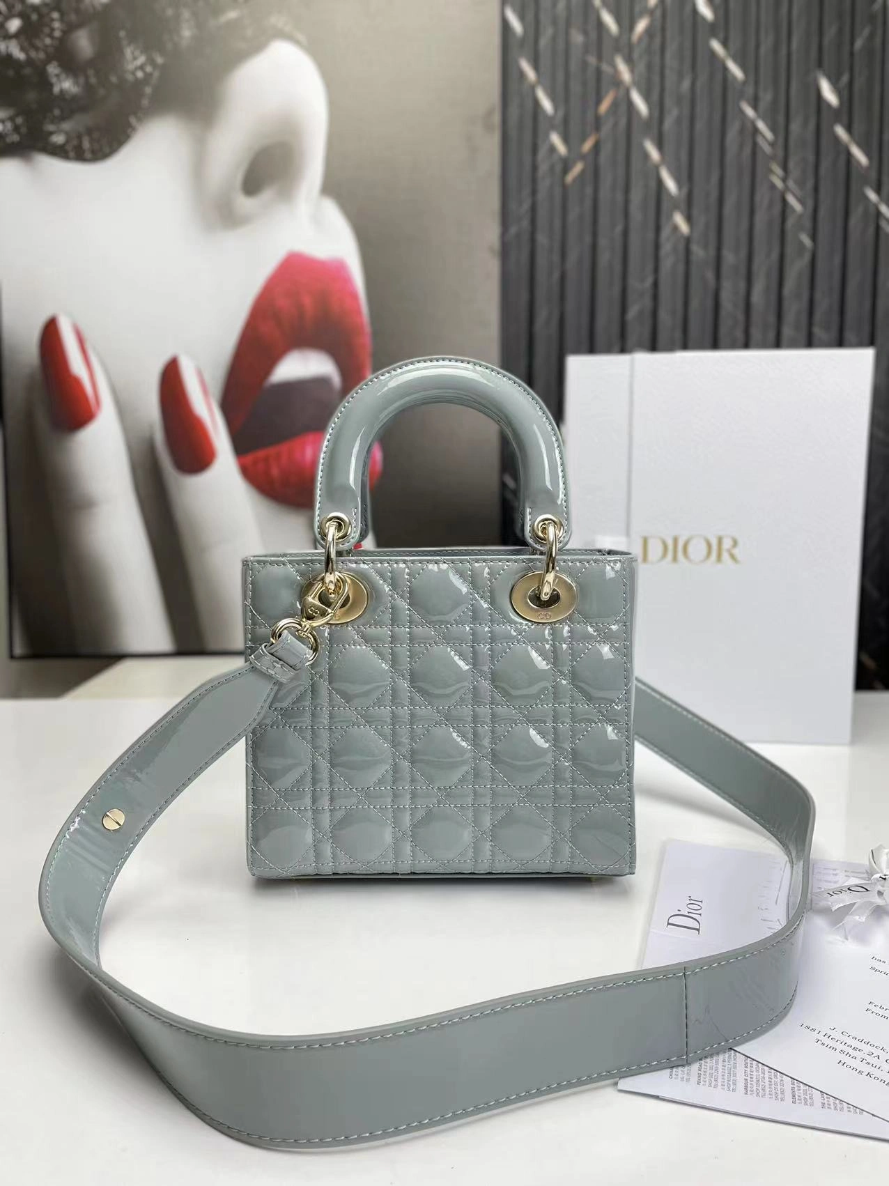 D*ior Handbag Top Quality HT 20231017-11 20x17x9 cm Sleek 7665