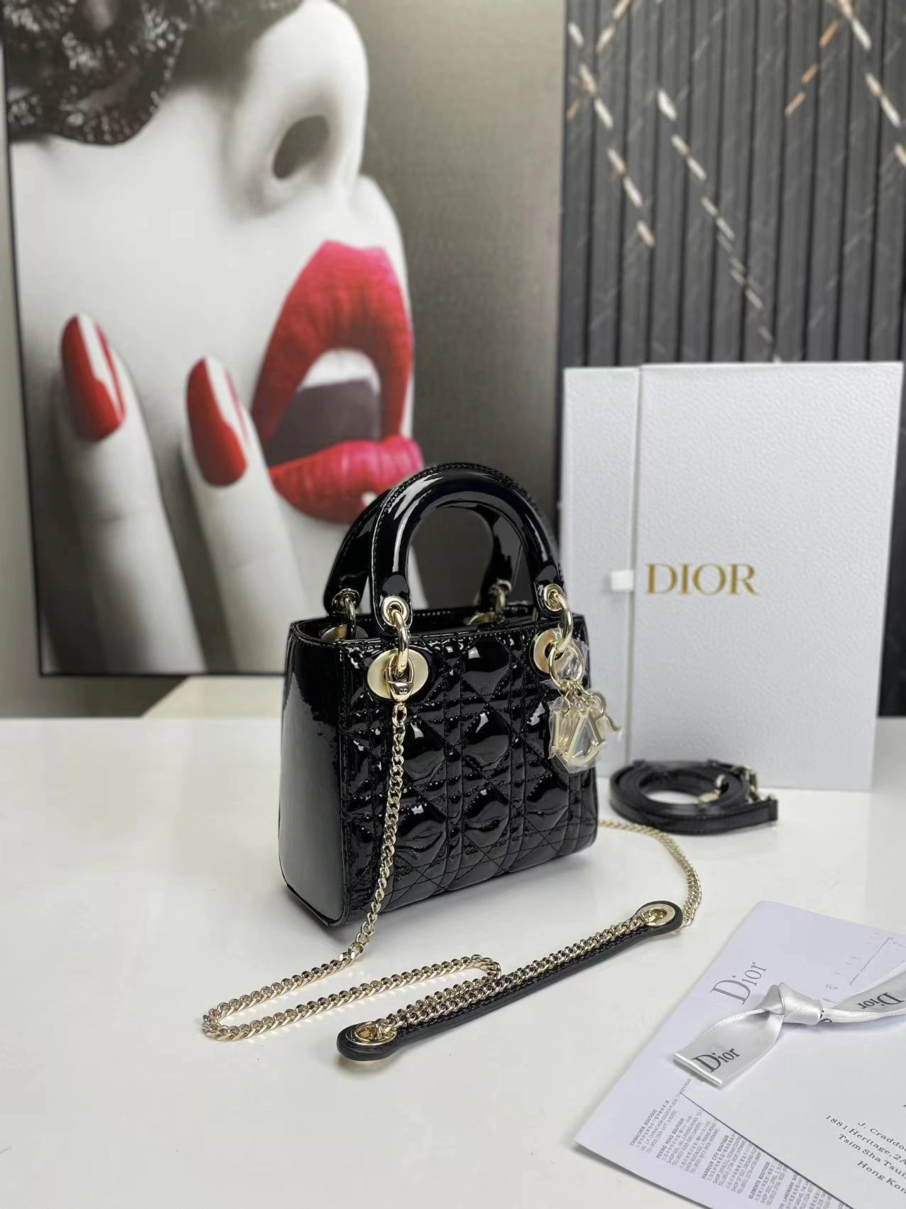 D*ior Handbag Top Quality HT 20231017-117*15*7 CM Soft 7667
