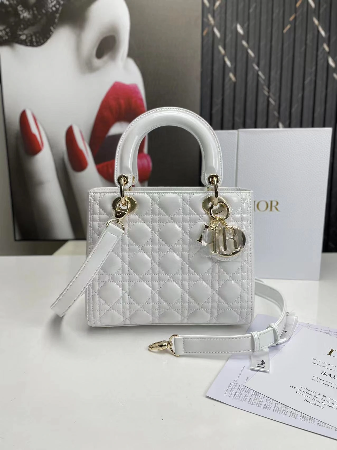 Soft D*ior Handbag Top Quality HT 20231017-16 24 cm 7660