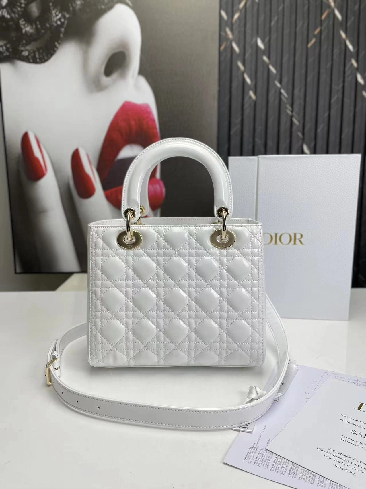 Soft D*ior Handbag Top Quality HT 20231017-16 24 cm 7660