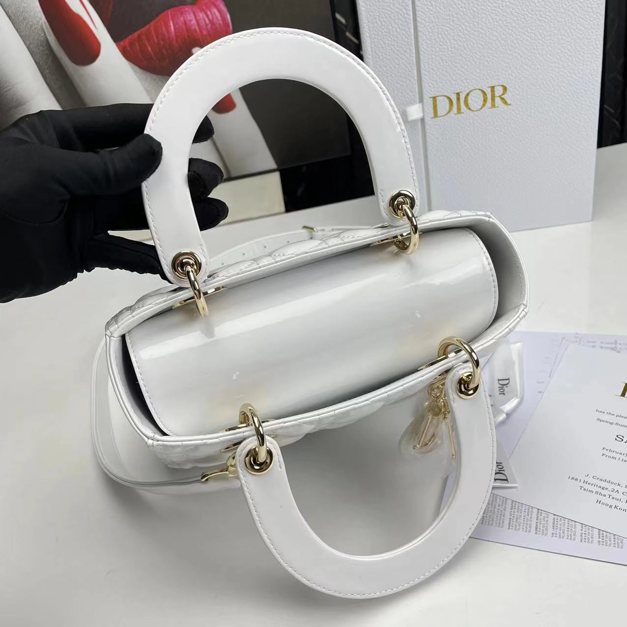 Soft D*ior Handbag Top Quality HT 20231017-16 24 cm 7660