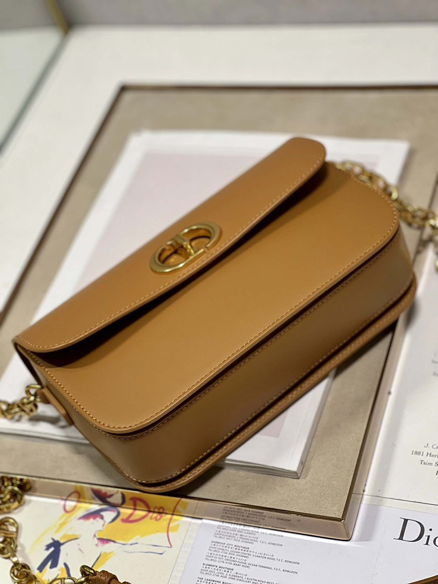 D*ior Handbag Top Quality HT 20231017-20 22.5×12.5×6.5cm Attractive 7655