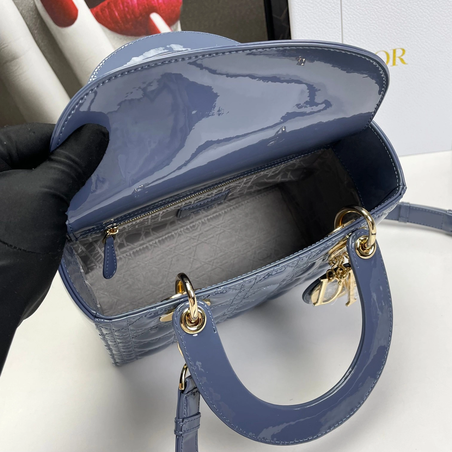 D*ior Handbag Top Quality HT 20231017-5 24 cm Cozy 7671