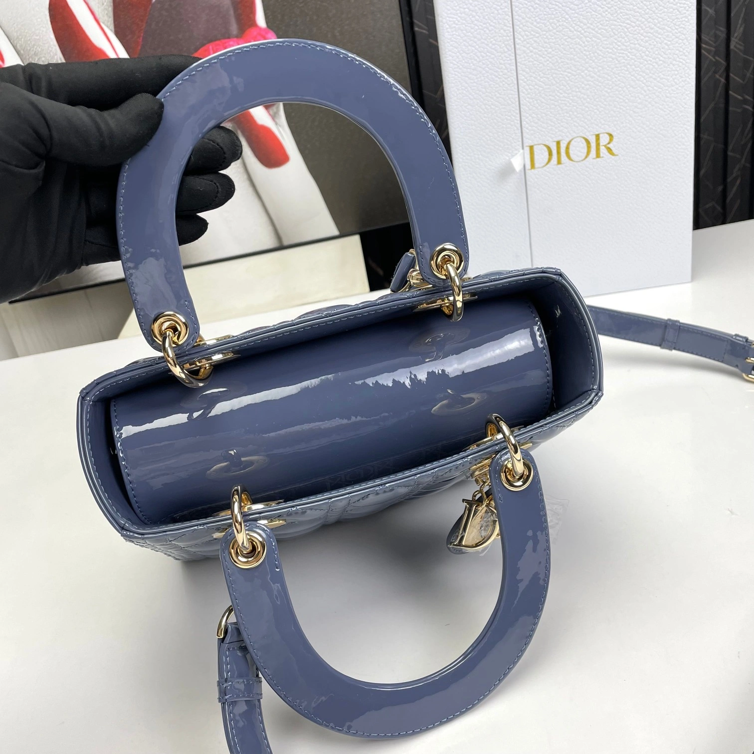 D*ior Handbag Top Quality HT 20231017-5 24 cm Cozy 7671
