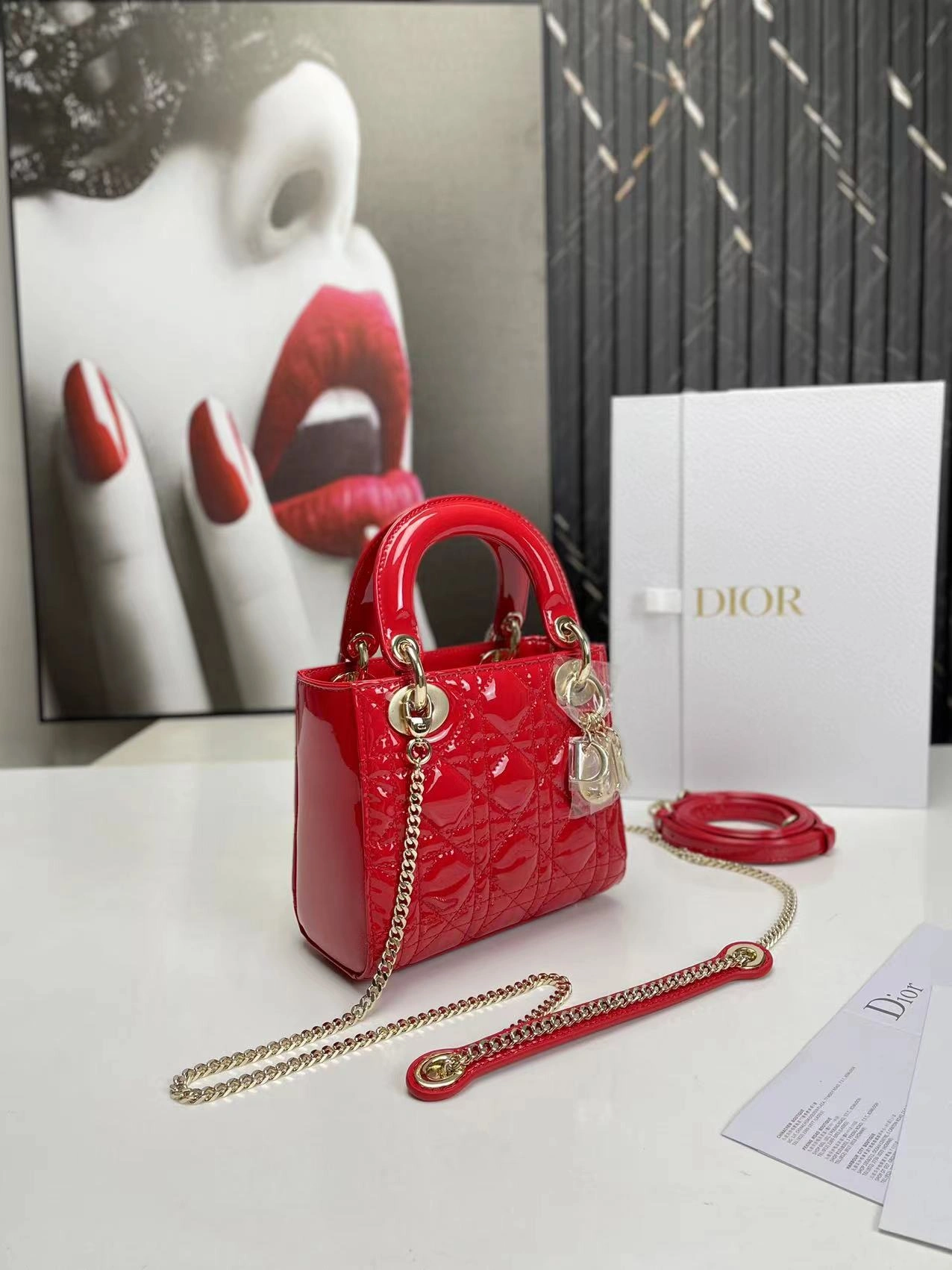 Thermal D*ior Handbag Top Quality HT 20231017-6 17*15*7 CM 7672