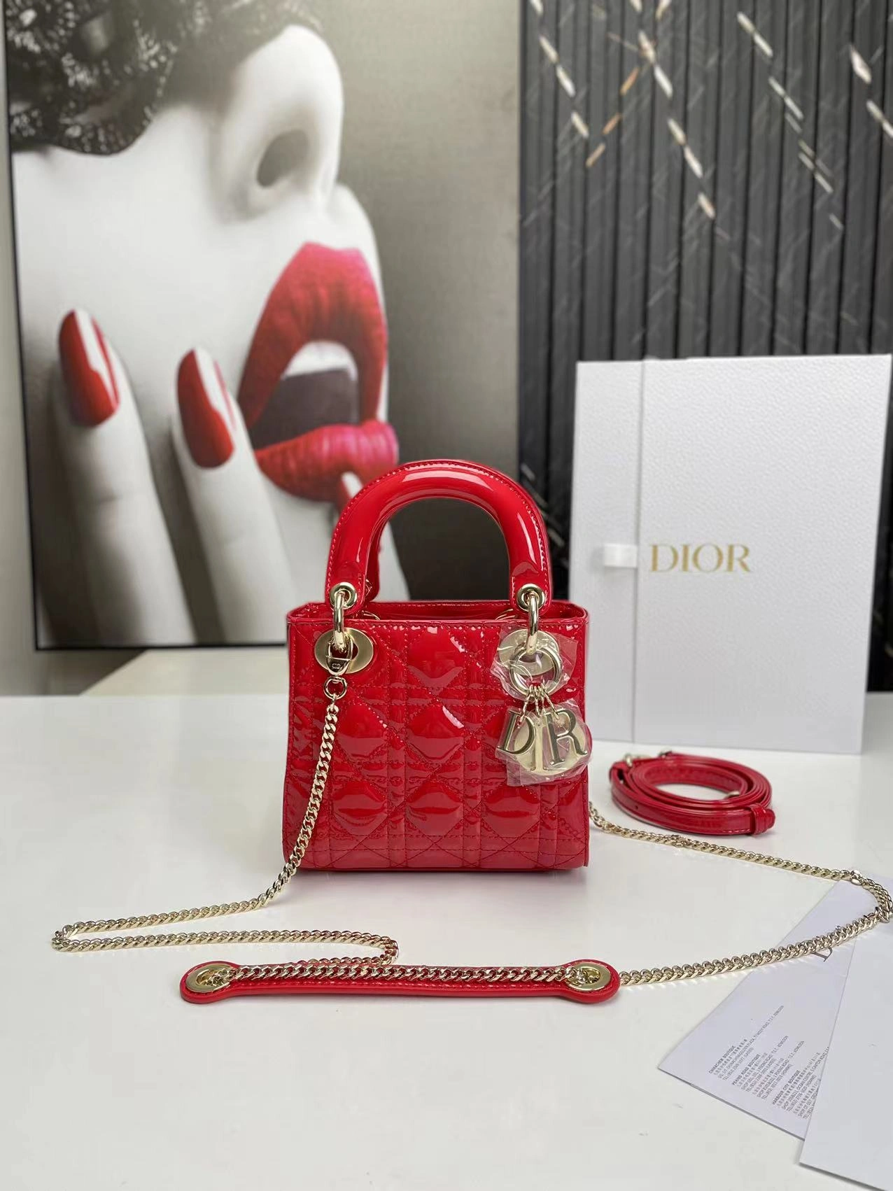 Thermal D*ior Handbag Top Quality HT 20231017-6 17*15*7 CM 7672