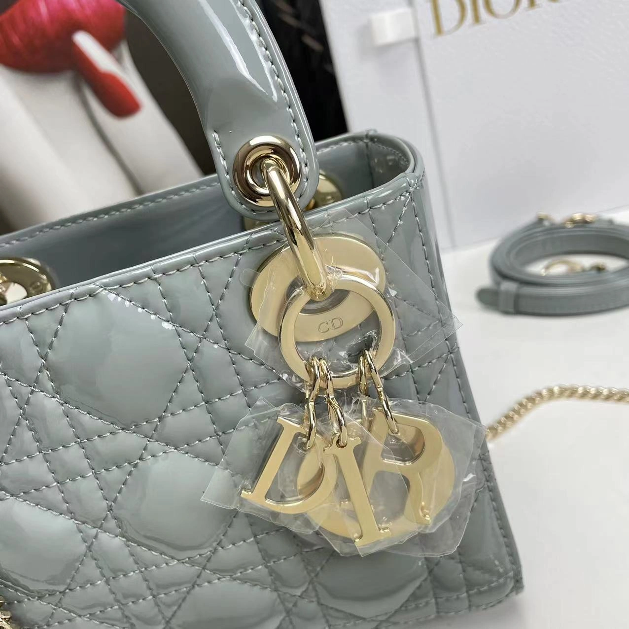 D*ior Handbag Top Quality HT 20231017-7 17*15*7 CM Colorful 7669