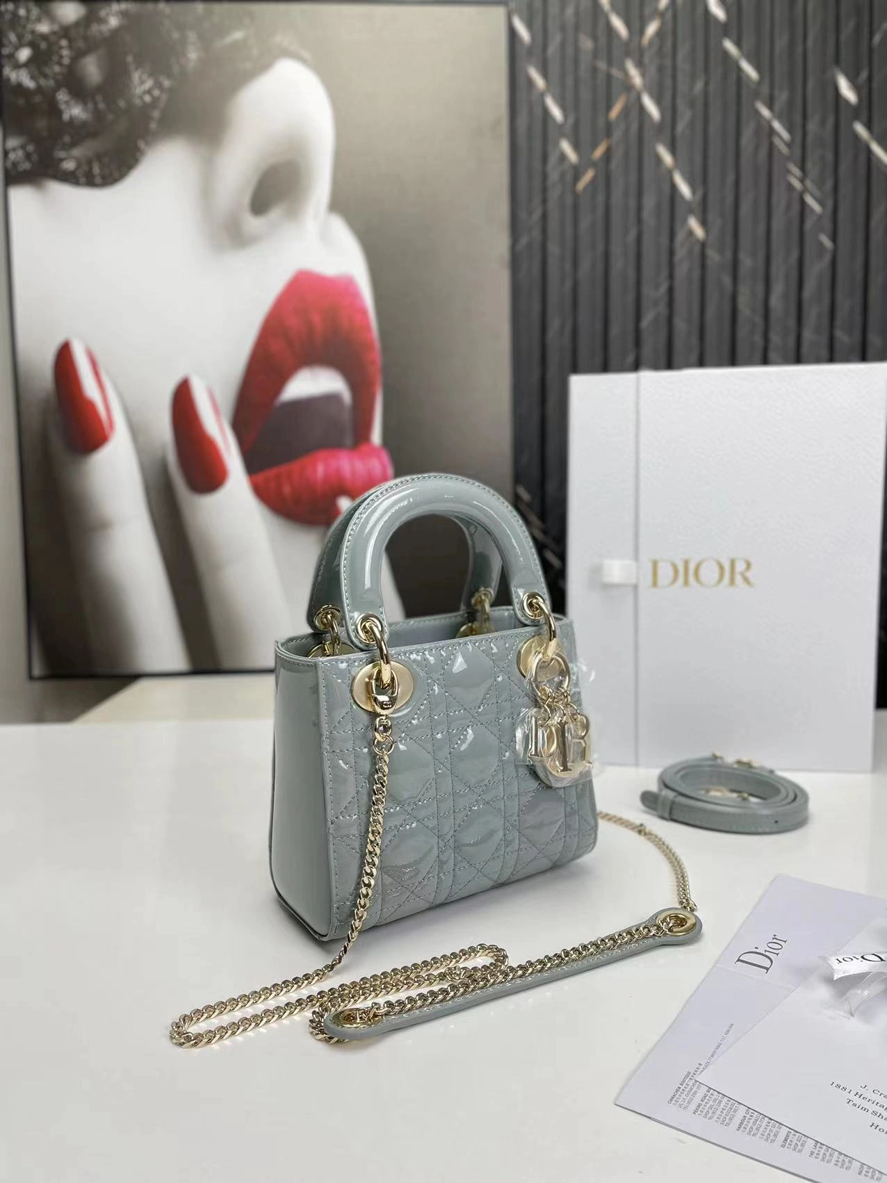 D*ior Handbag Top Quality HT 20231017-7 17*15*7 CM Colorful 7669