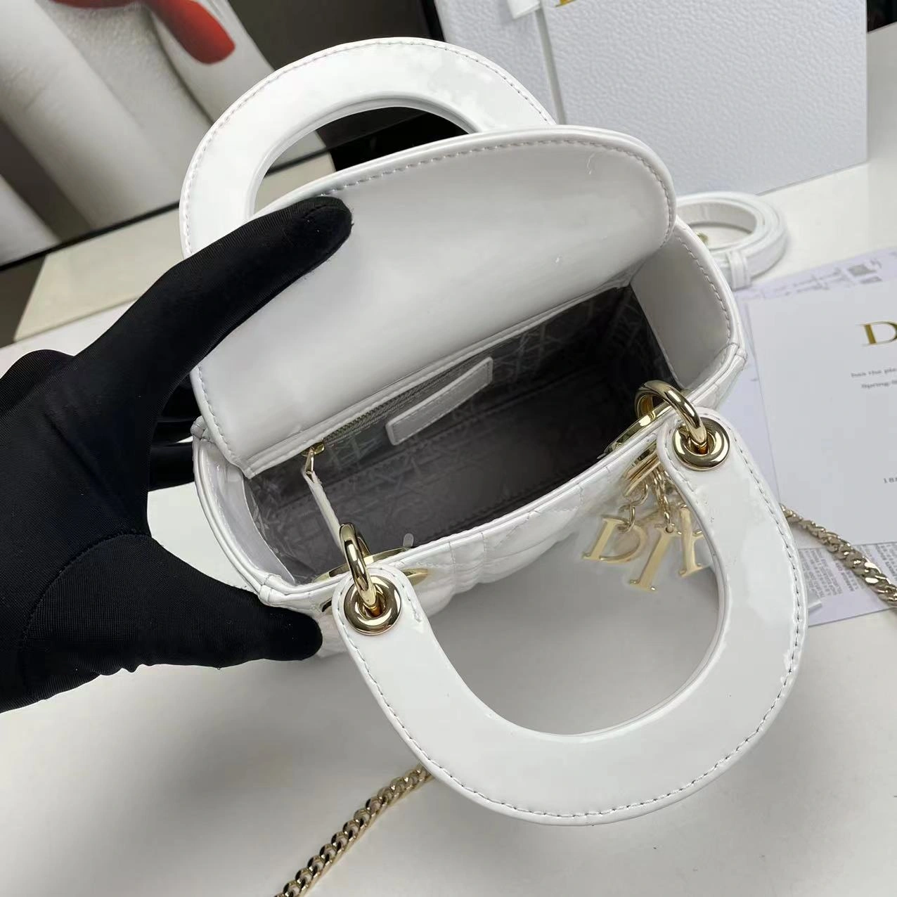 SunProtective D*ior Handbag Top Quality HT 20231017-8 17*15*7 CM 7668