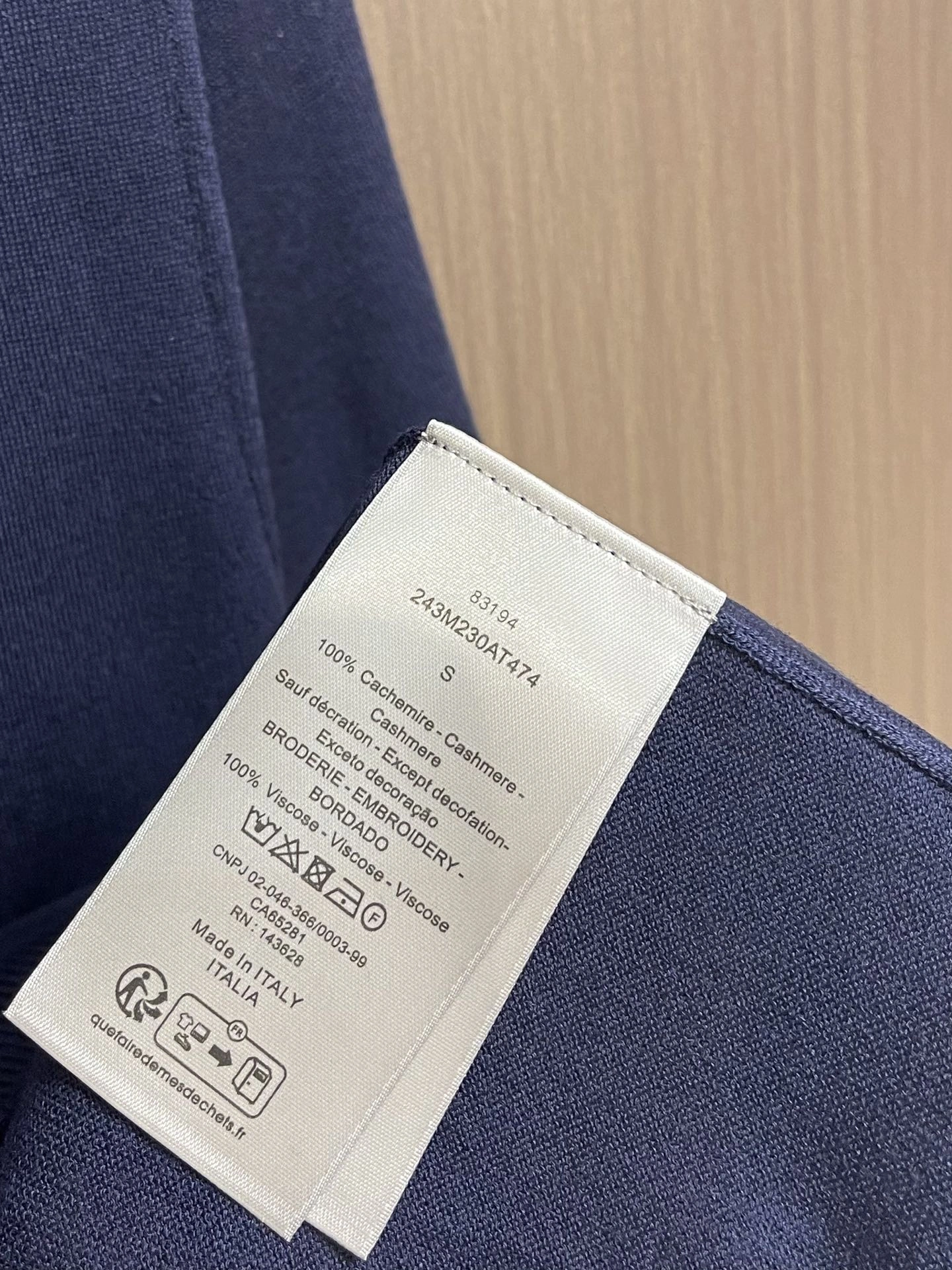 D*ior POLO Top Quality D17 20240430- Tailored 13214