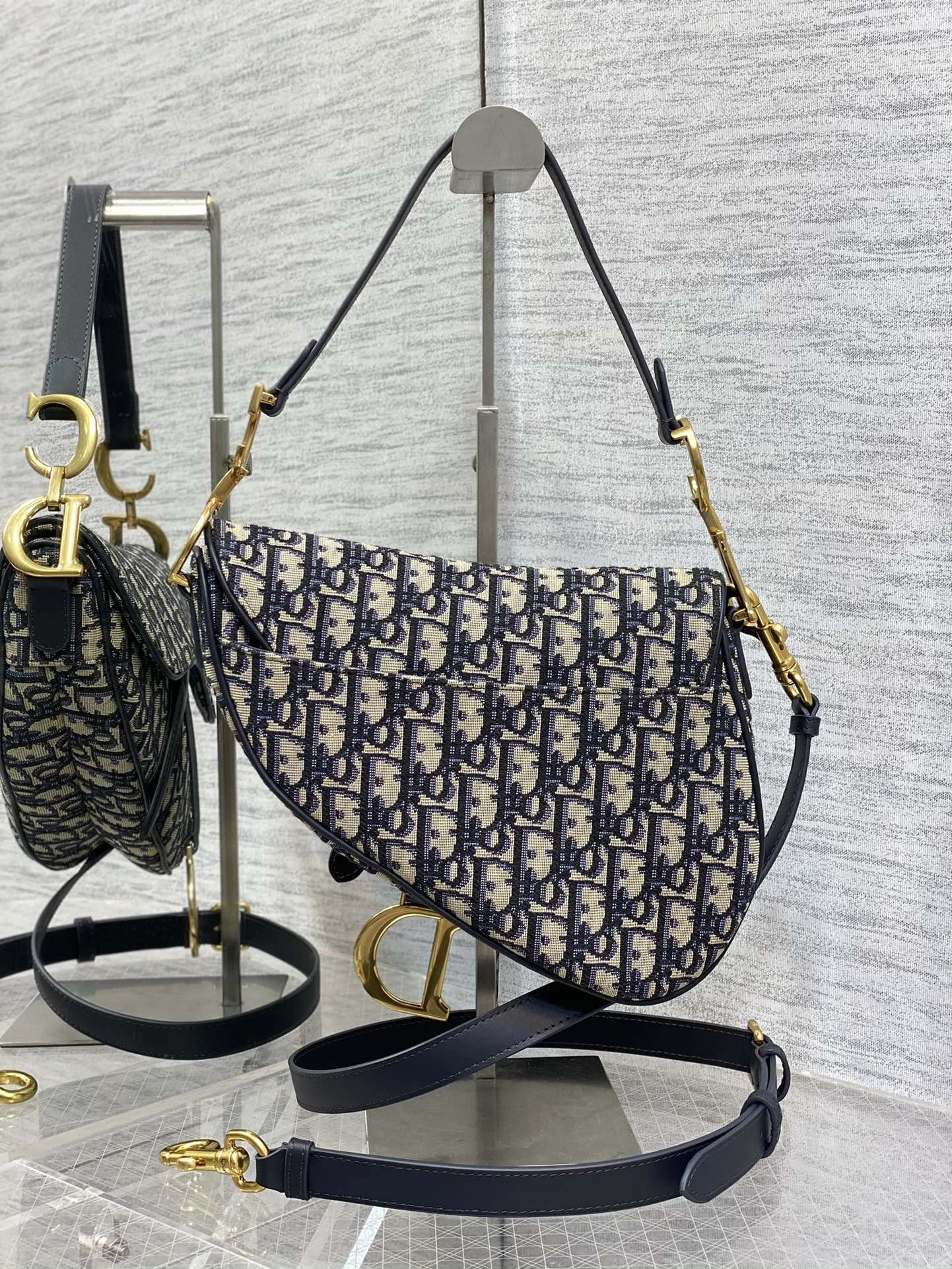 D*ior Saddle bag Top Quality HT 20231017-30 24×6×18cm Bold 7647