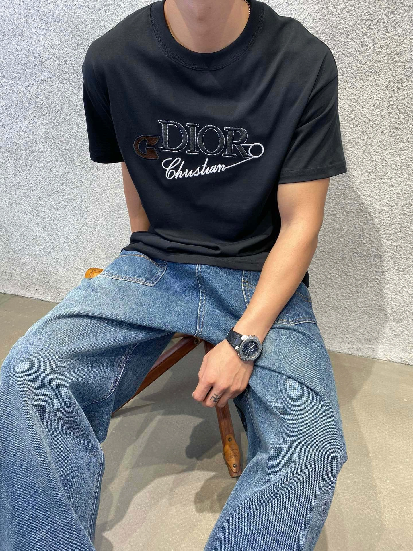 D*ior T-shirt Top Quality D17 20240401- Trendy 13305