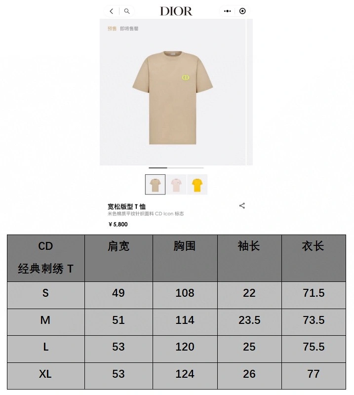 Minimalist D*ior T-shirt Top Quality D17 20240421- 13253