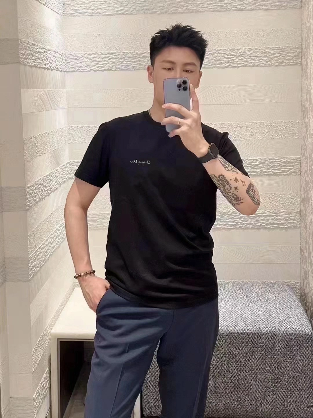 Effortless D*ior T-shirt Top Quality D17 20240507- 13199