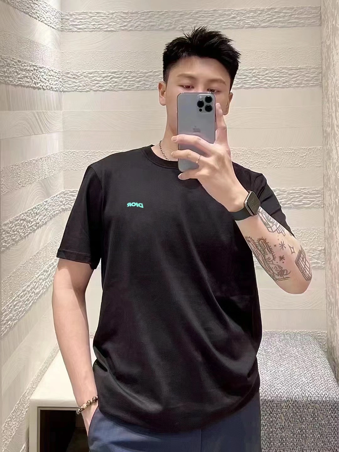 D*ior T-shirt Top Quality D17 20240517- ZipUp 13160
