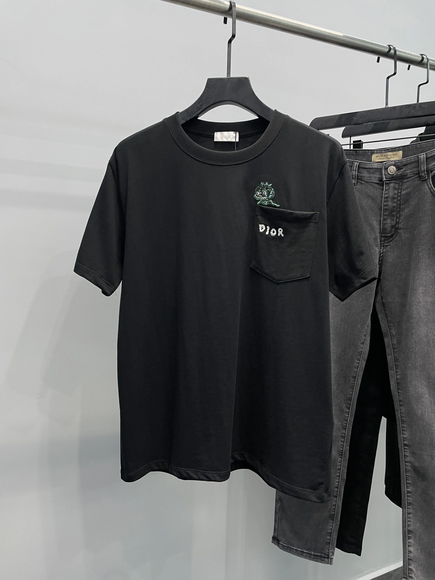 D*ior T-shirt Top Quality D17 20240523- Unisex 13136