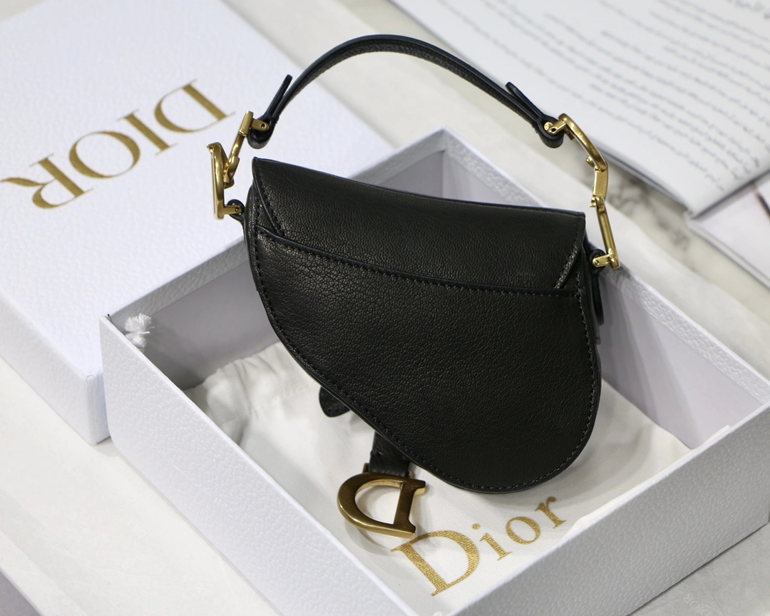 Classic D*ior Top Bag 12cm*7.5*5cm 7753