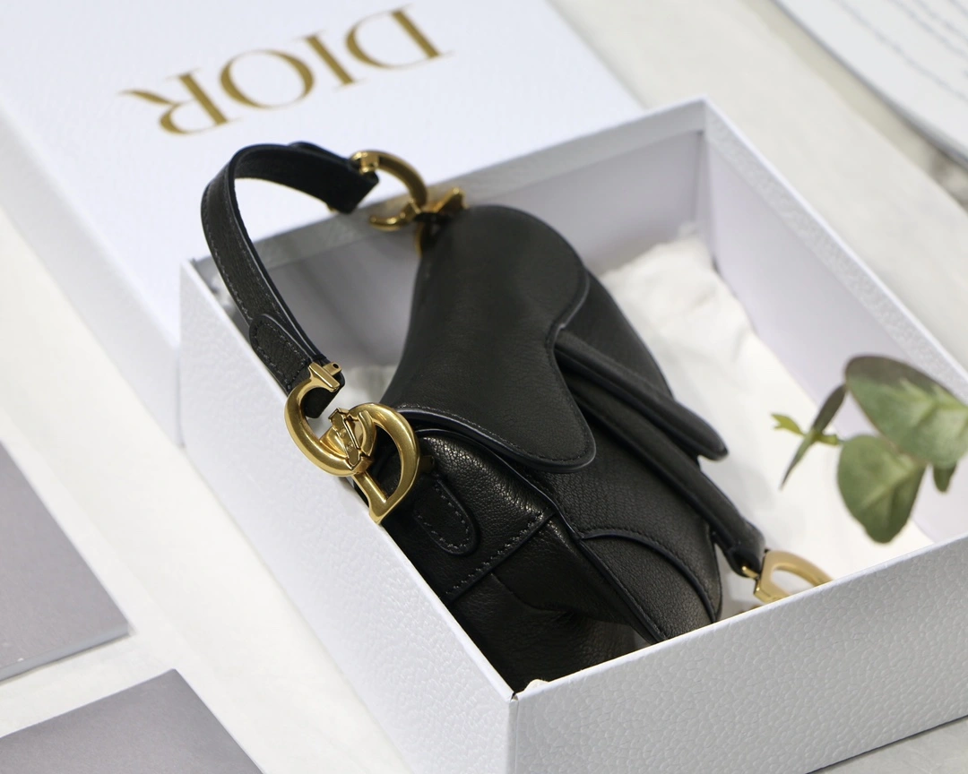 Classic D*ior Top Bag 12cm*7.5*5cm 7753