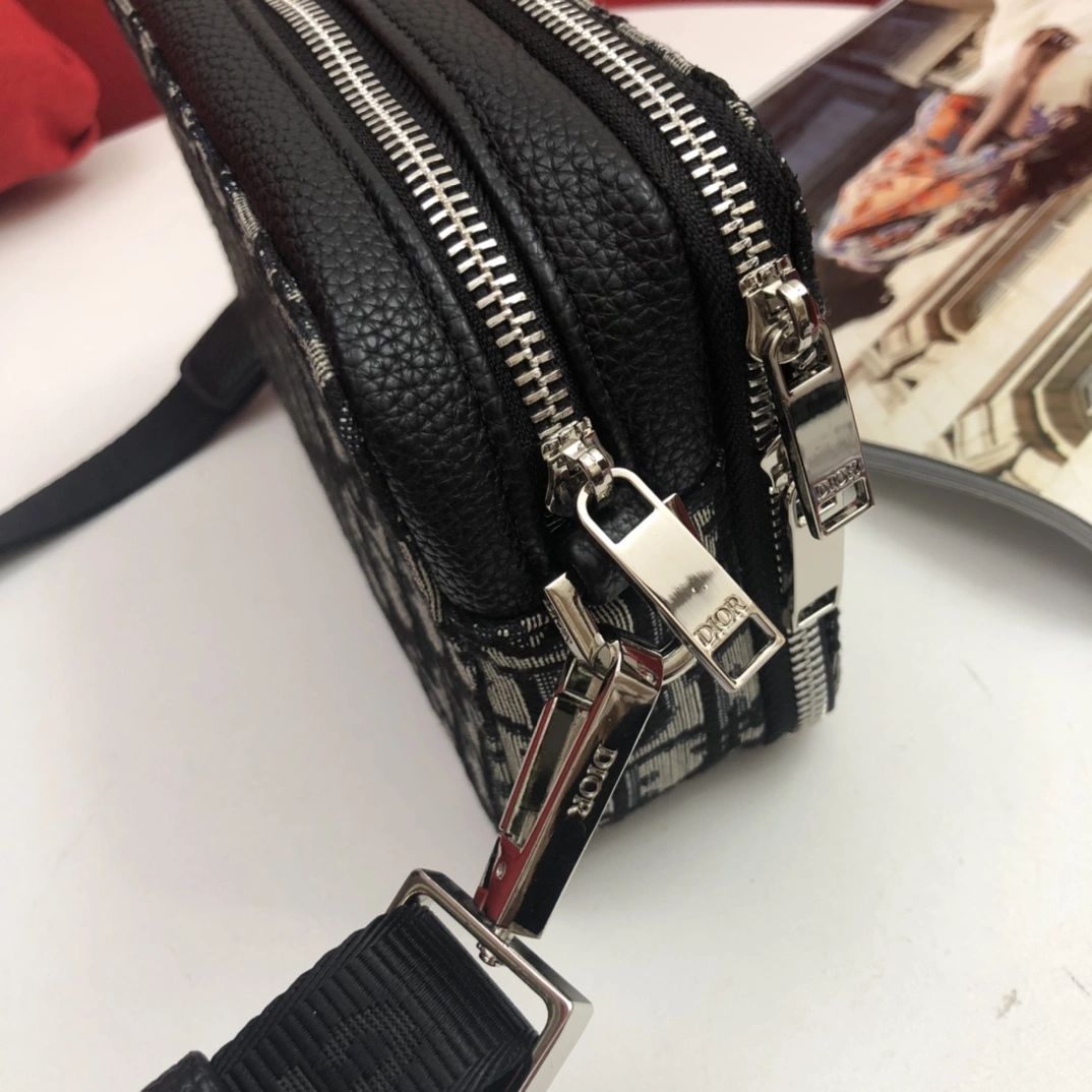 D*ior Top Bag 17*13*6.5cm Snug 7771