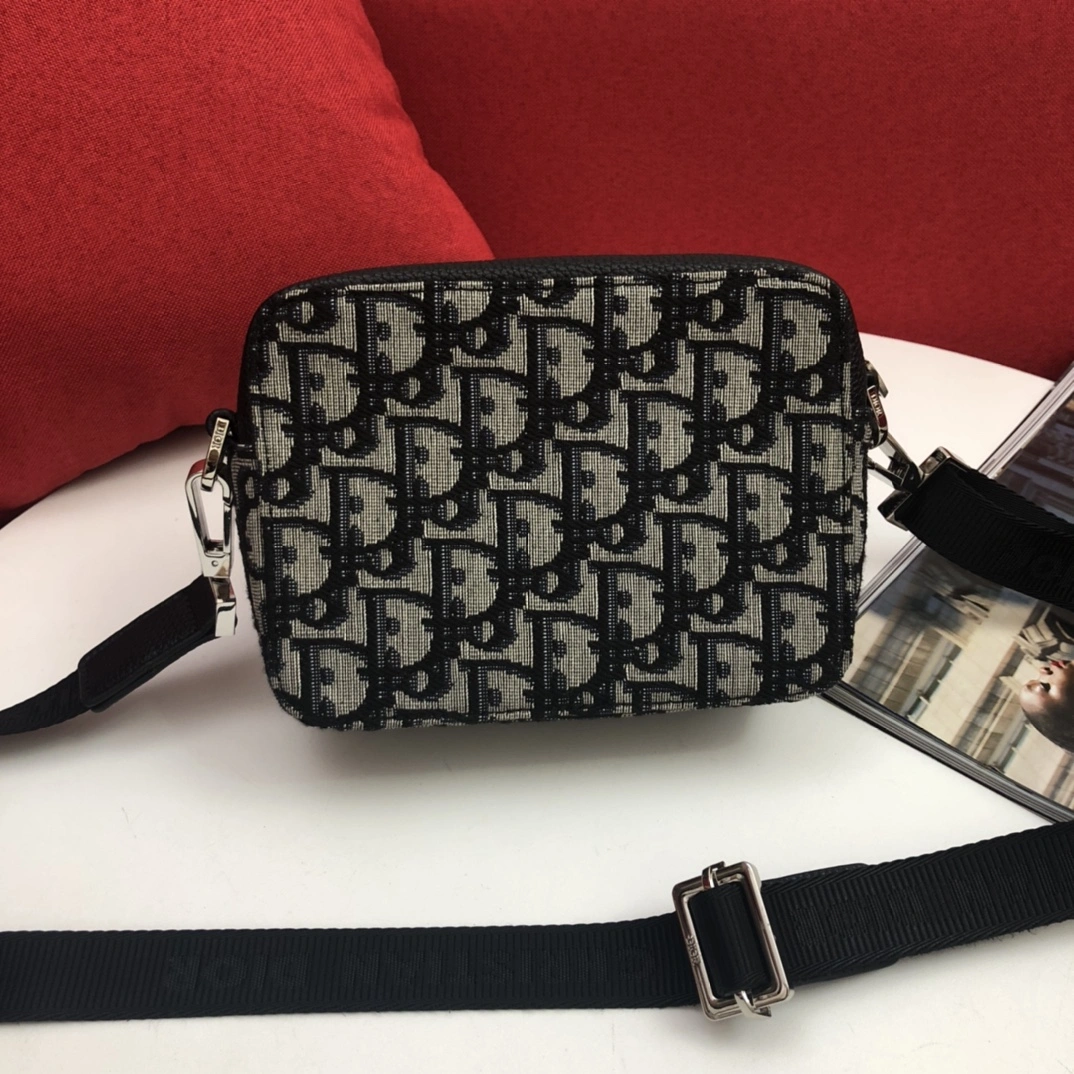 D*ior Top Bag 17*13*6.5cm Snug 7771