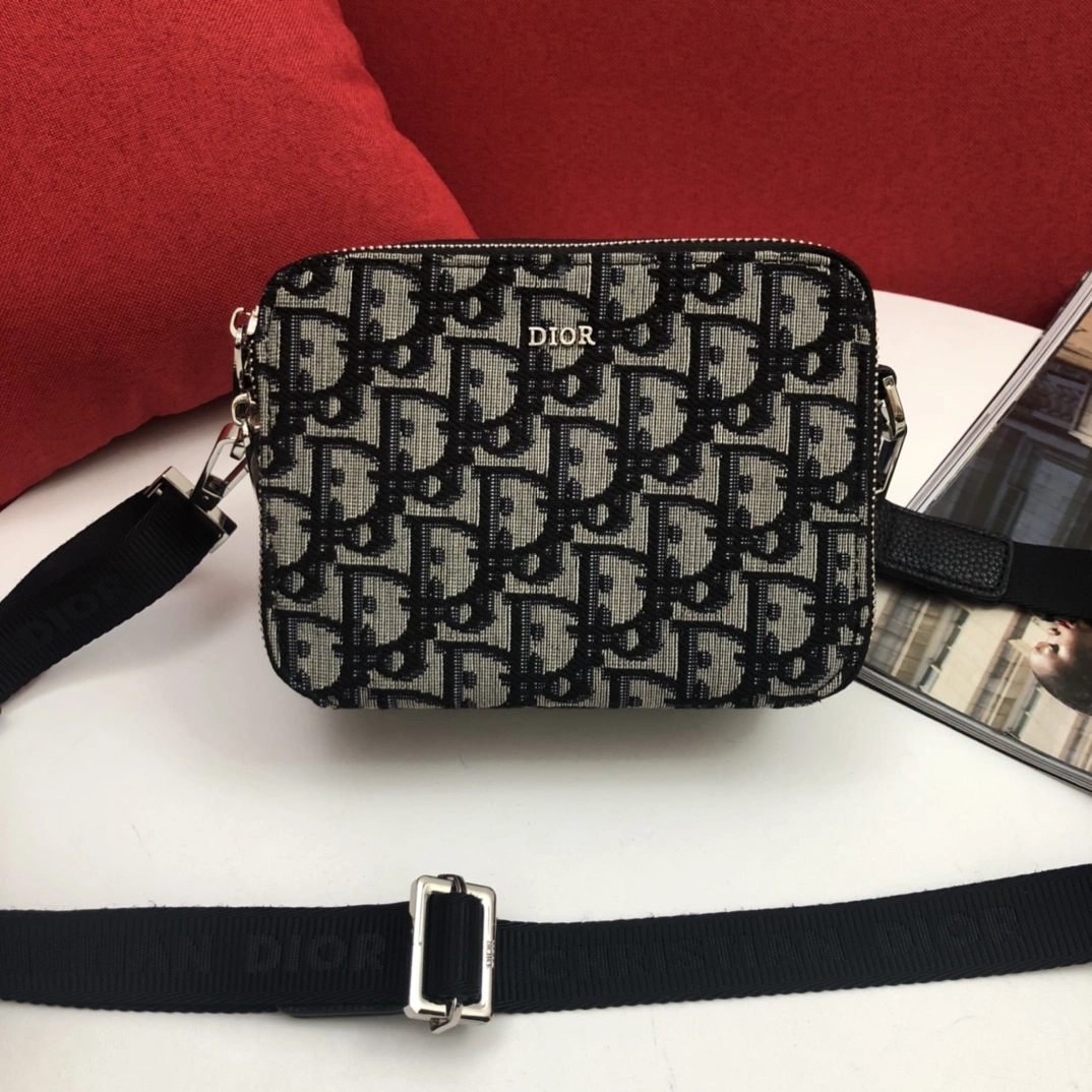 D*ior Top Bag 17*13*6.5cm Snug 7771