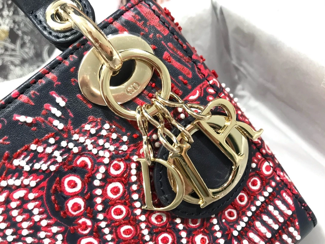 D*ior Top Bag 17*15*7cm TimelessDesign 7786