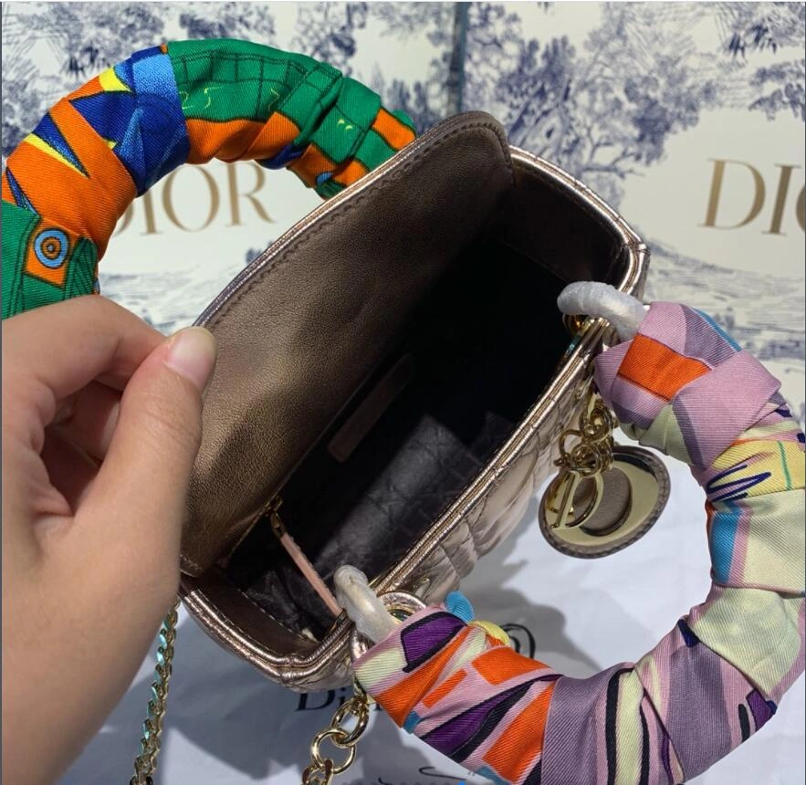 ZeroBulk D*ior Top Bag 17*8*14cm 7759