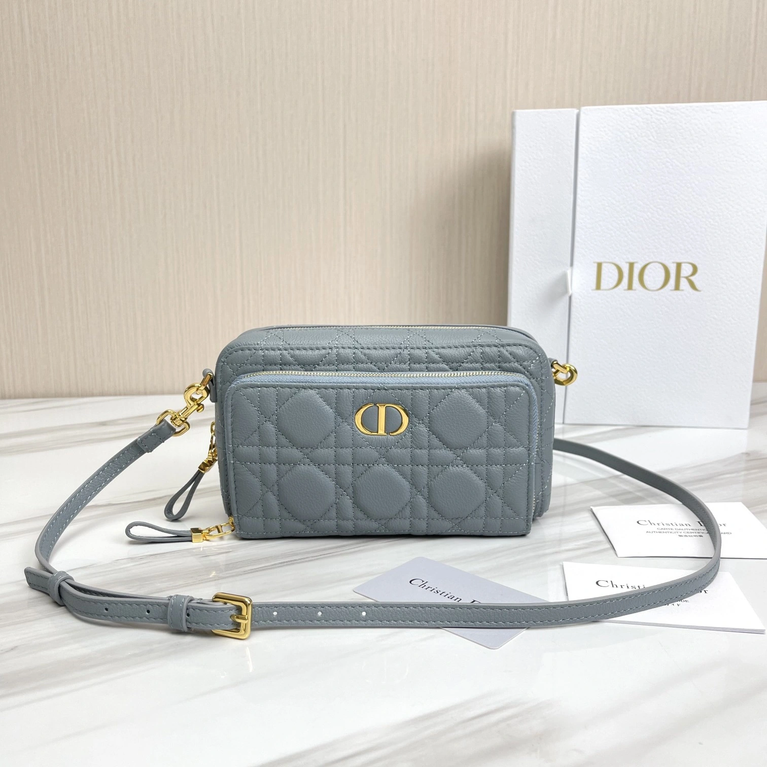 Flexible D*ior Top Bag 19*10.5*5cm 7842