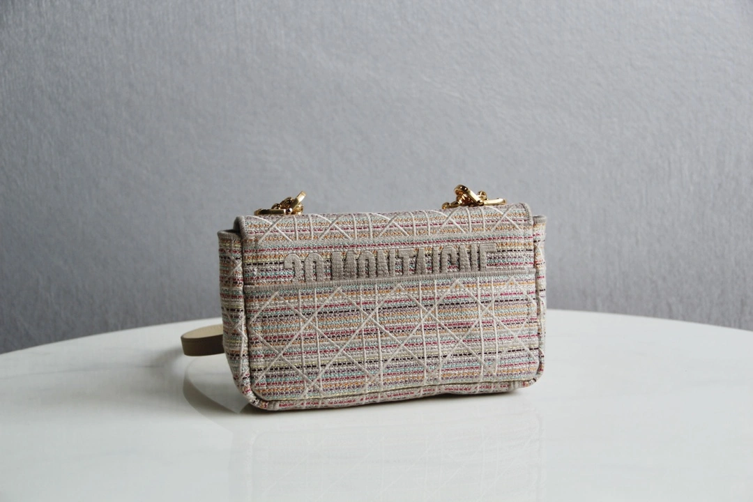 D*ior Top Bag 20*12*17cm Seasonal 7765