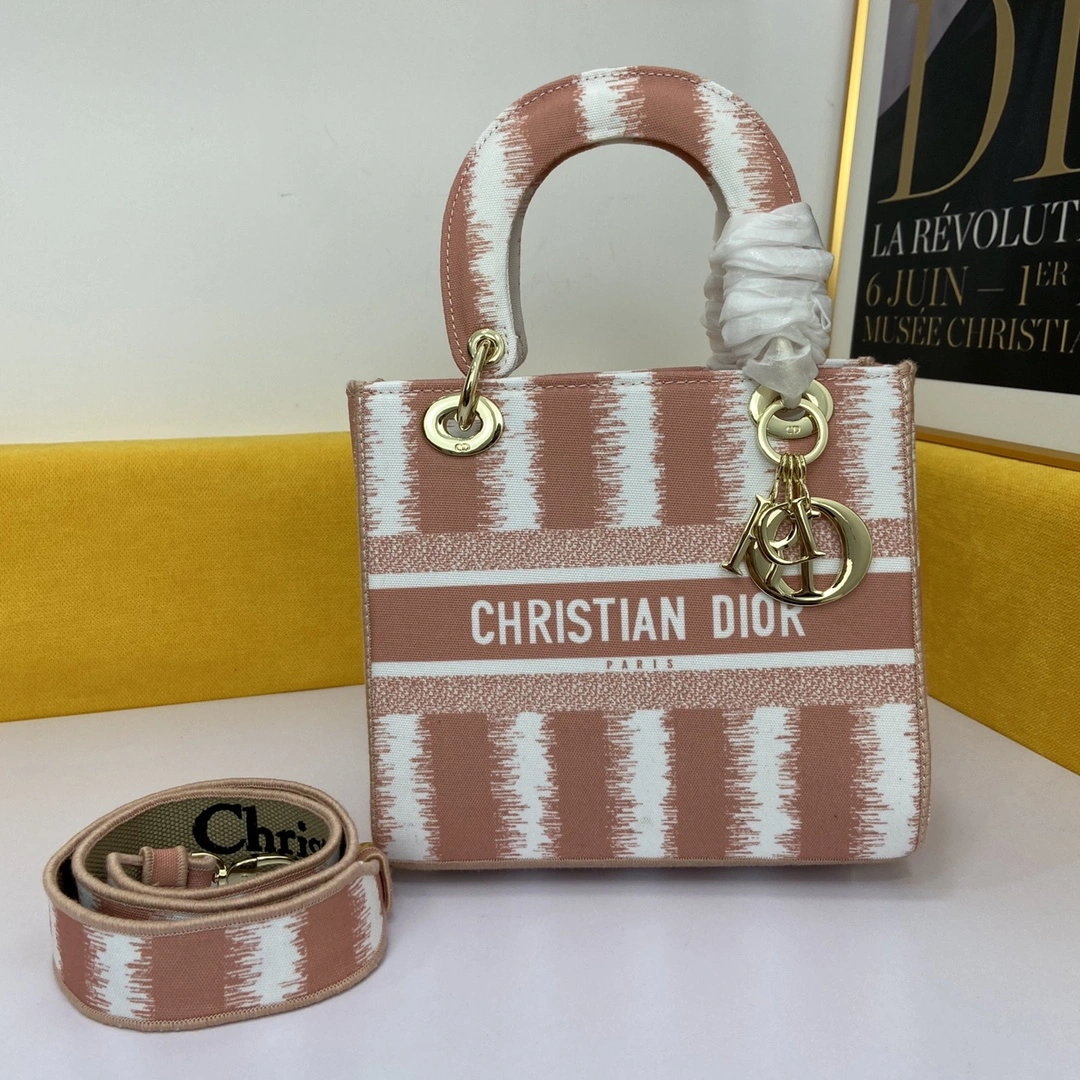 D*ior Top Bag 24*20*11cm Unisex 7830