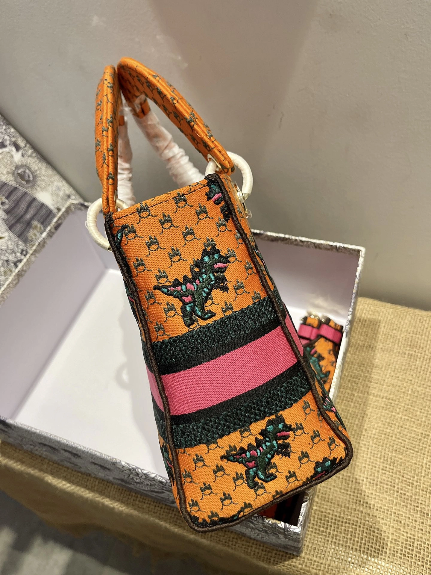 D*ior Top Bag 24*20*11cm HighPerformance 7725