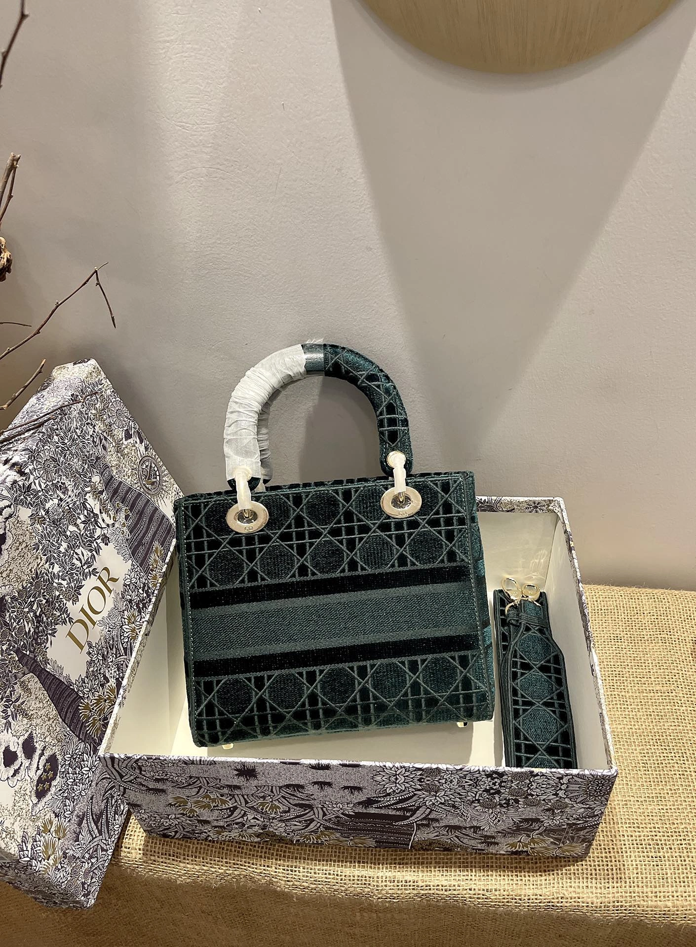 TopPick D*ior Top Bag 24*20*11cm 7729