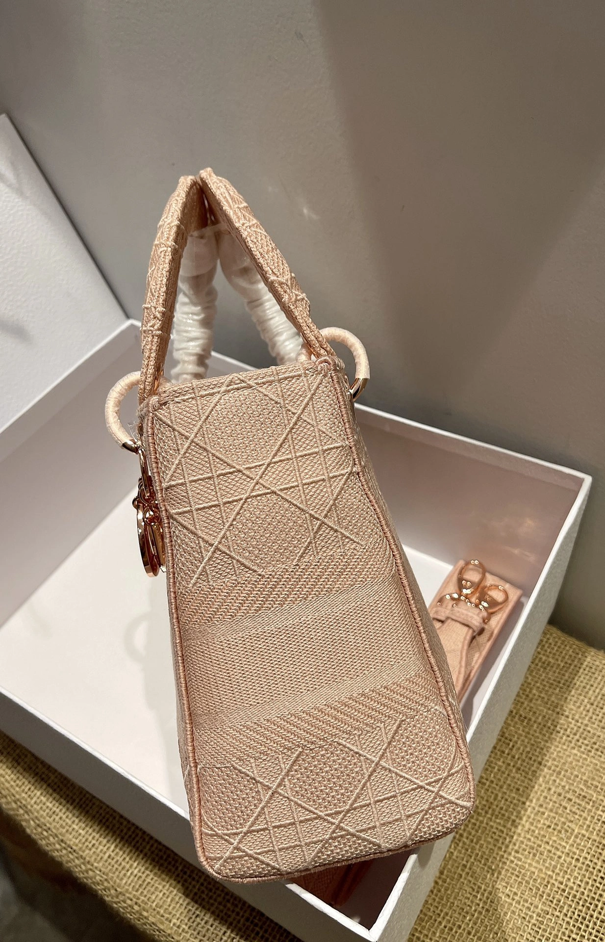 D*ior Top Bag 24*20*11cm Thermal 7734