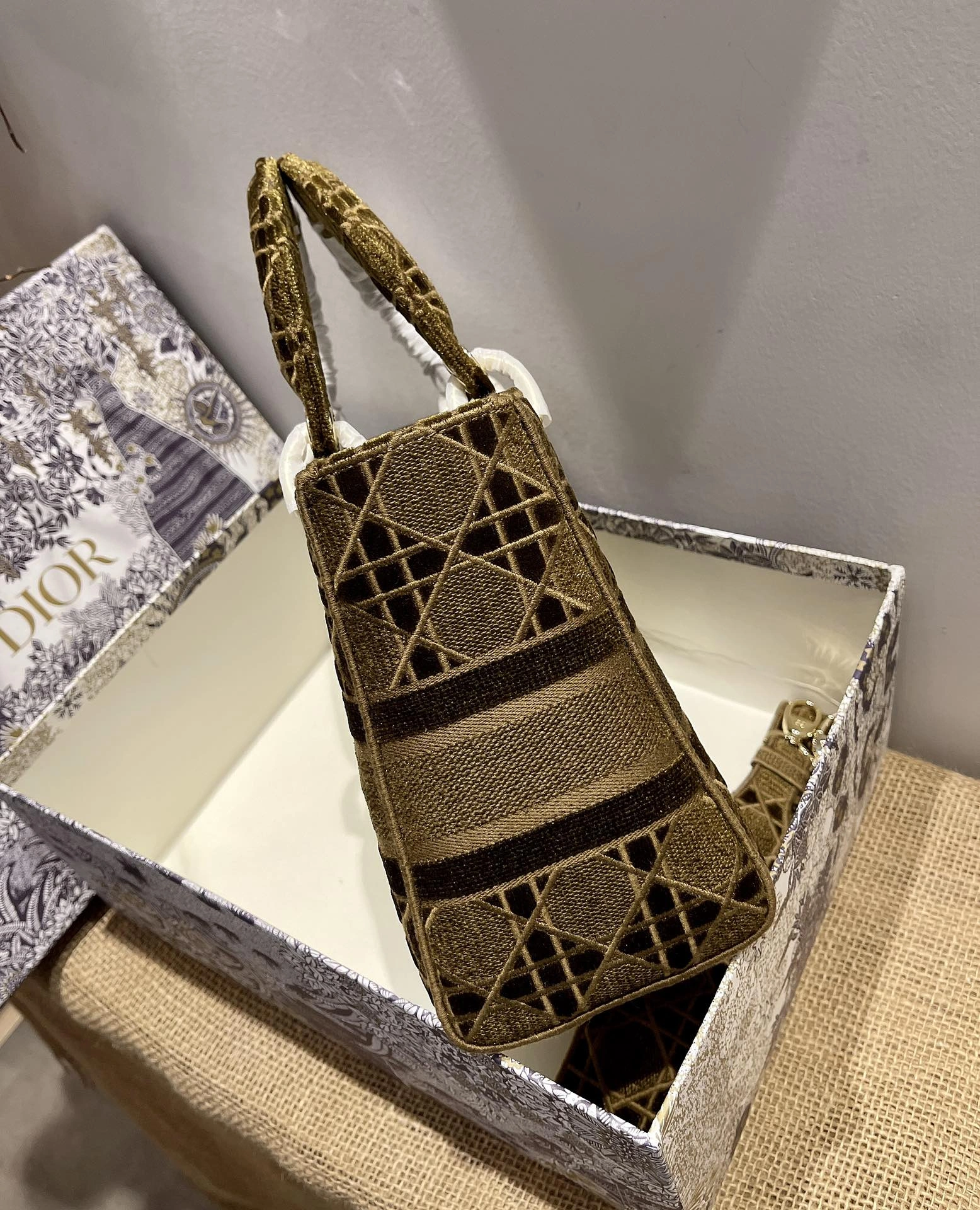 D*ior Top Bag 24*20*11cm SmartChoice 7726