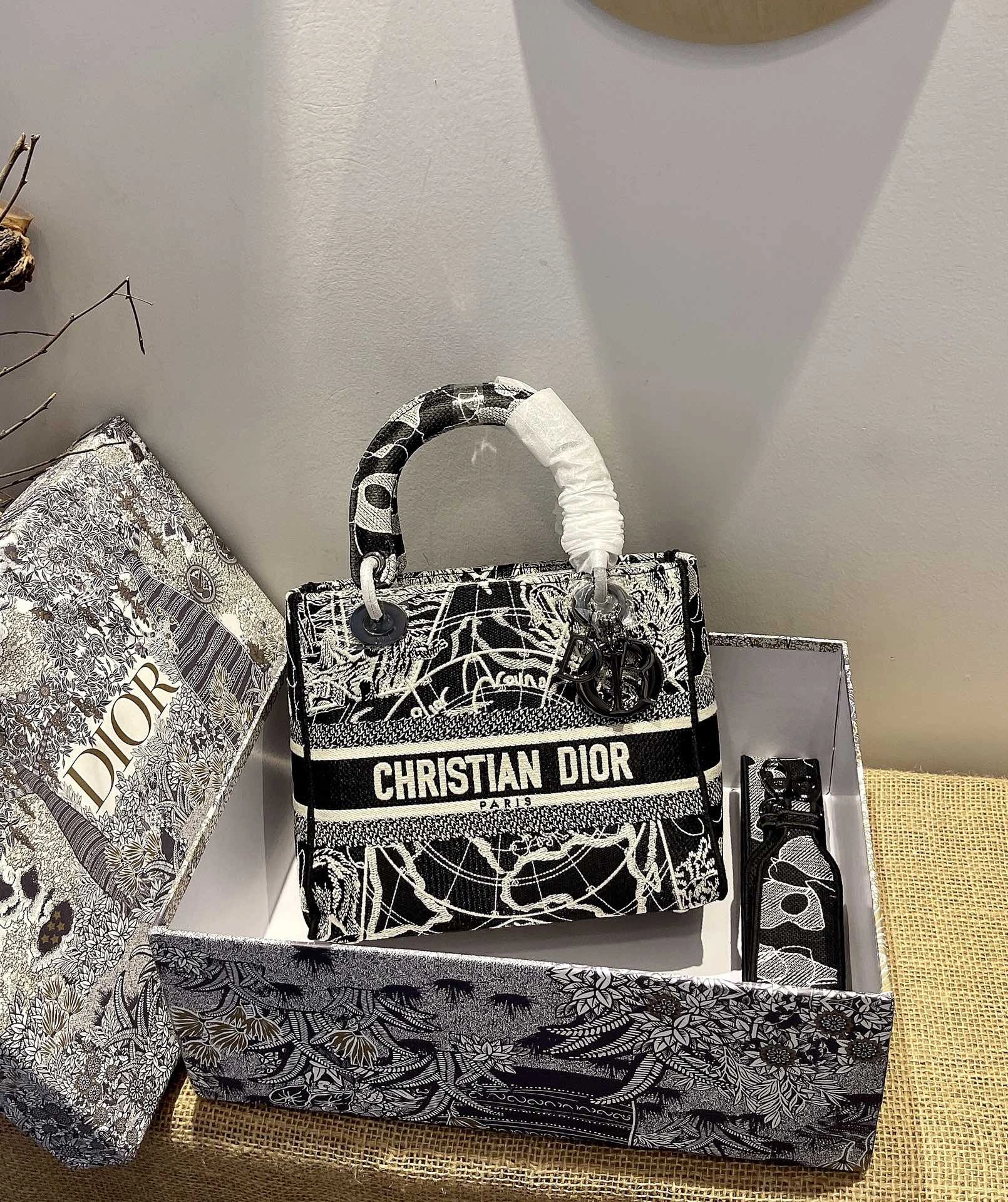 D*ior Top Bag 24*20*11cm ModernLook 7731