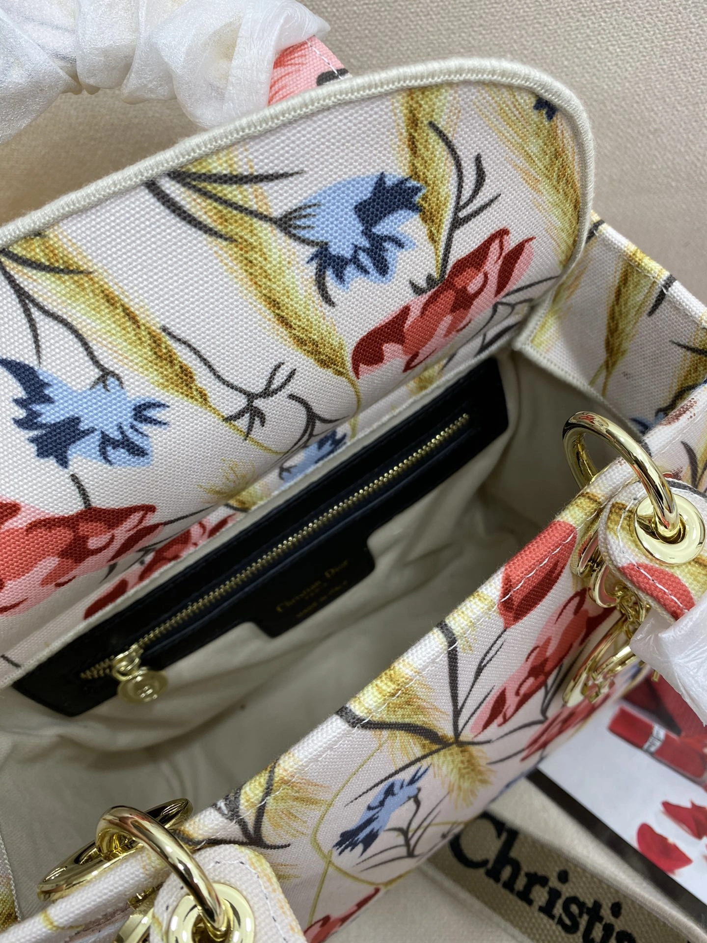 D*ior Top Bag 24*20*11cm Seasonal 7820