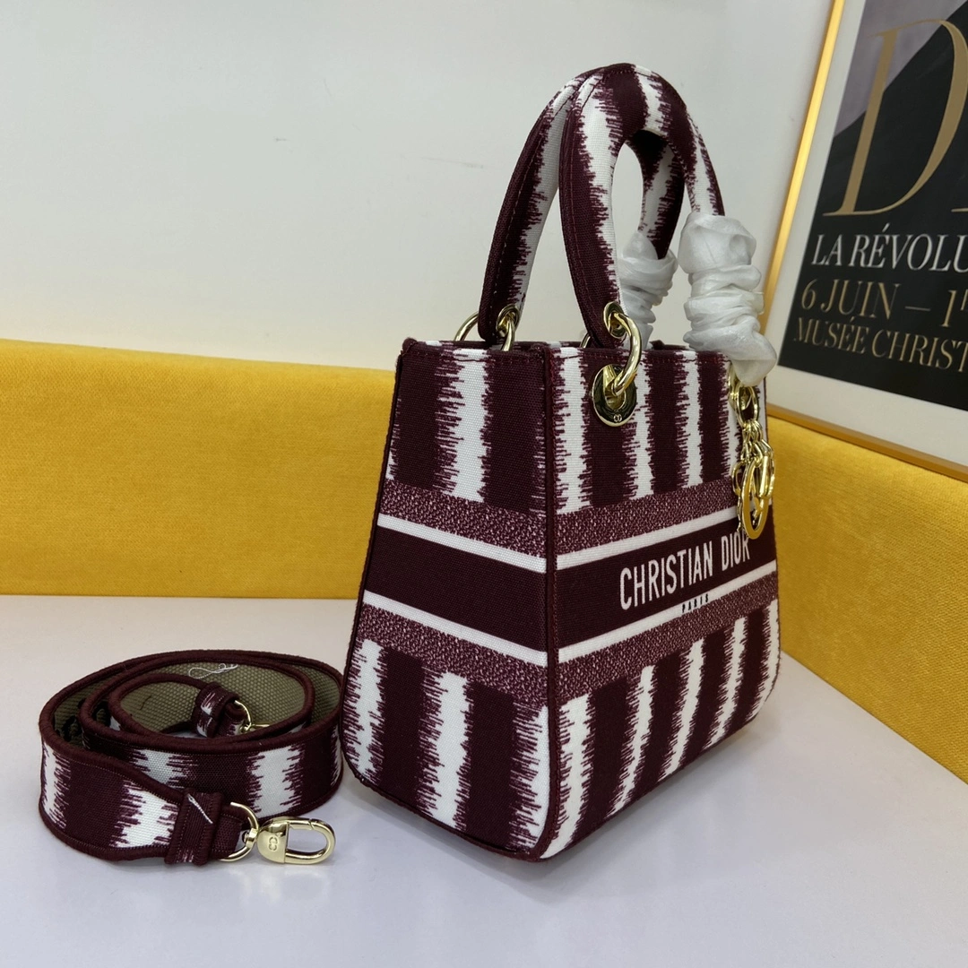 D*ior Top Bag 24*20*11cm SoftTouch 7829