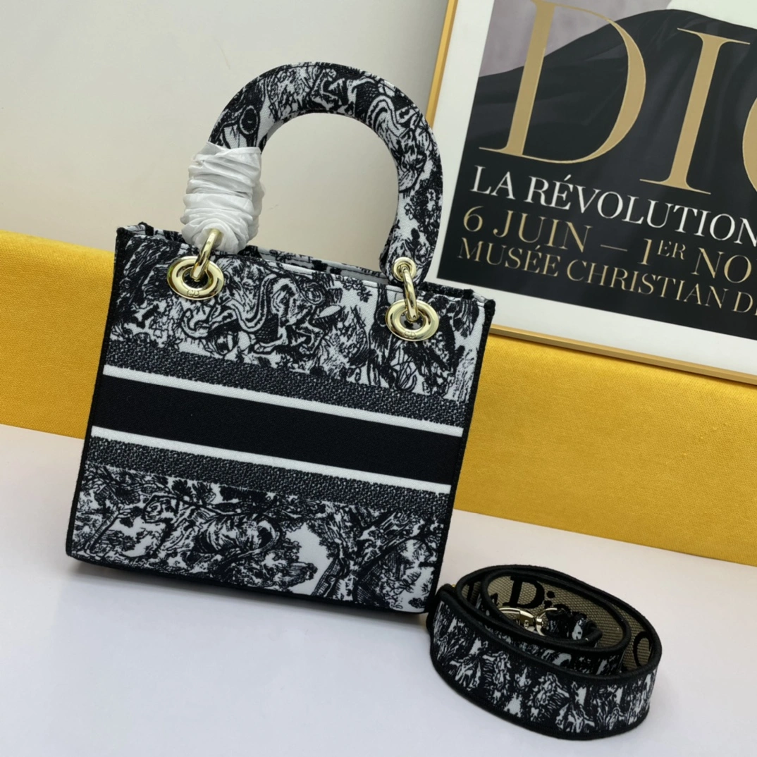 OdorResistant D*ior Top Bag 24*20*11cm 7835
