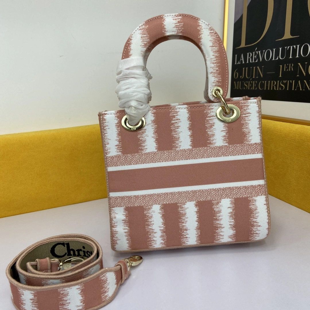 D*ior Top Bag 24*20*11cm Unisex 7830
