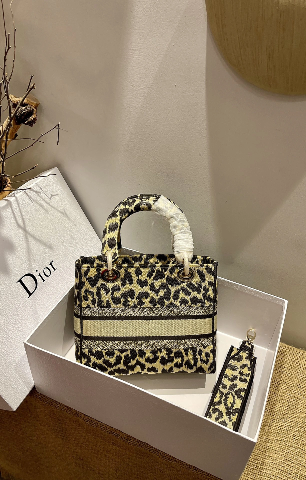 Bold D*ior Top Bag 24*20*11cm 7732