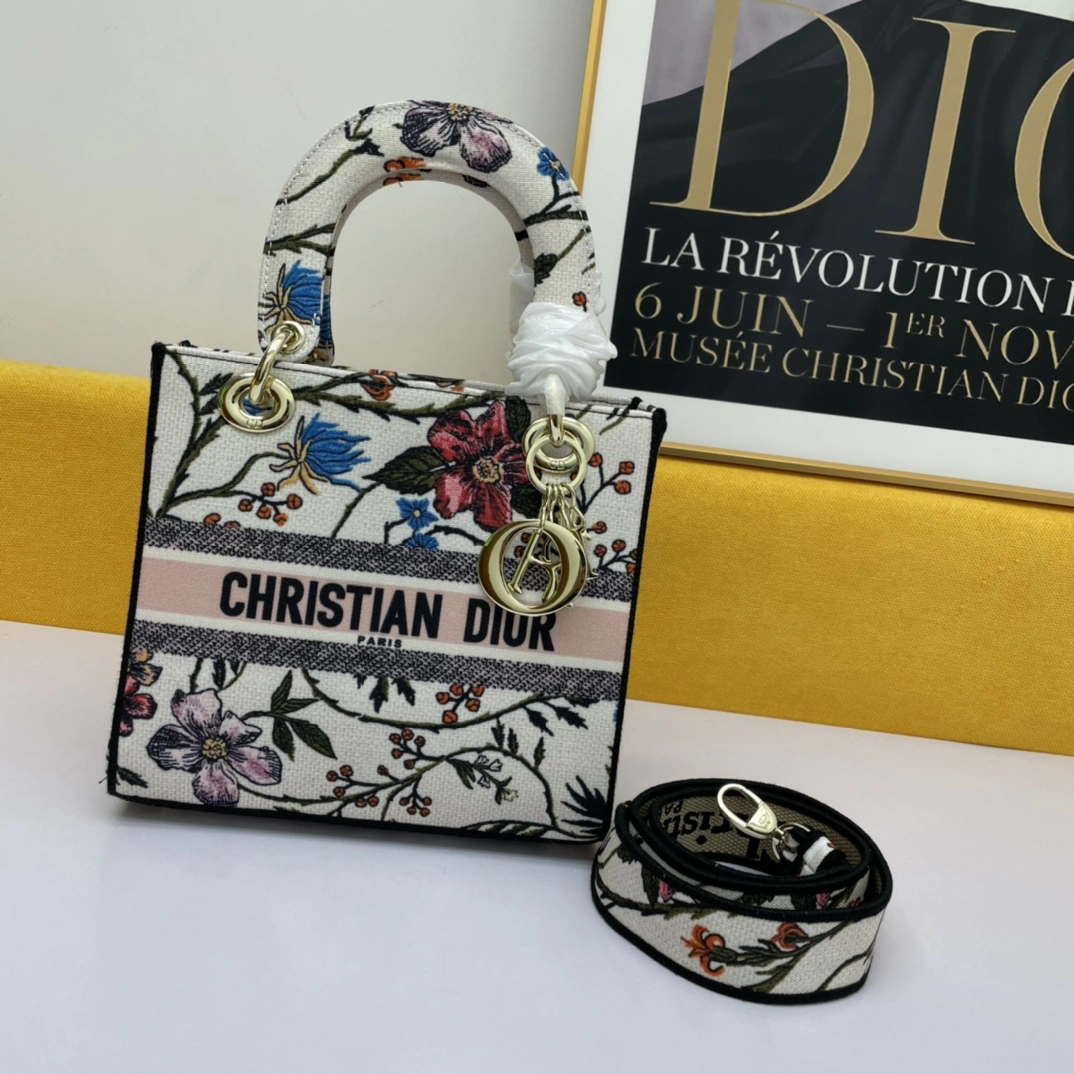 Premium D*ior Top Bag 24*20*11cm 7834